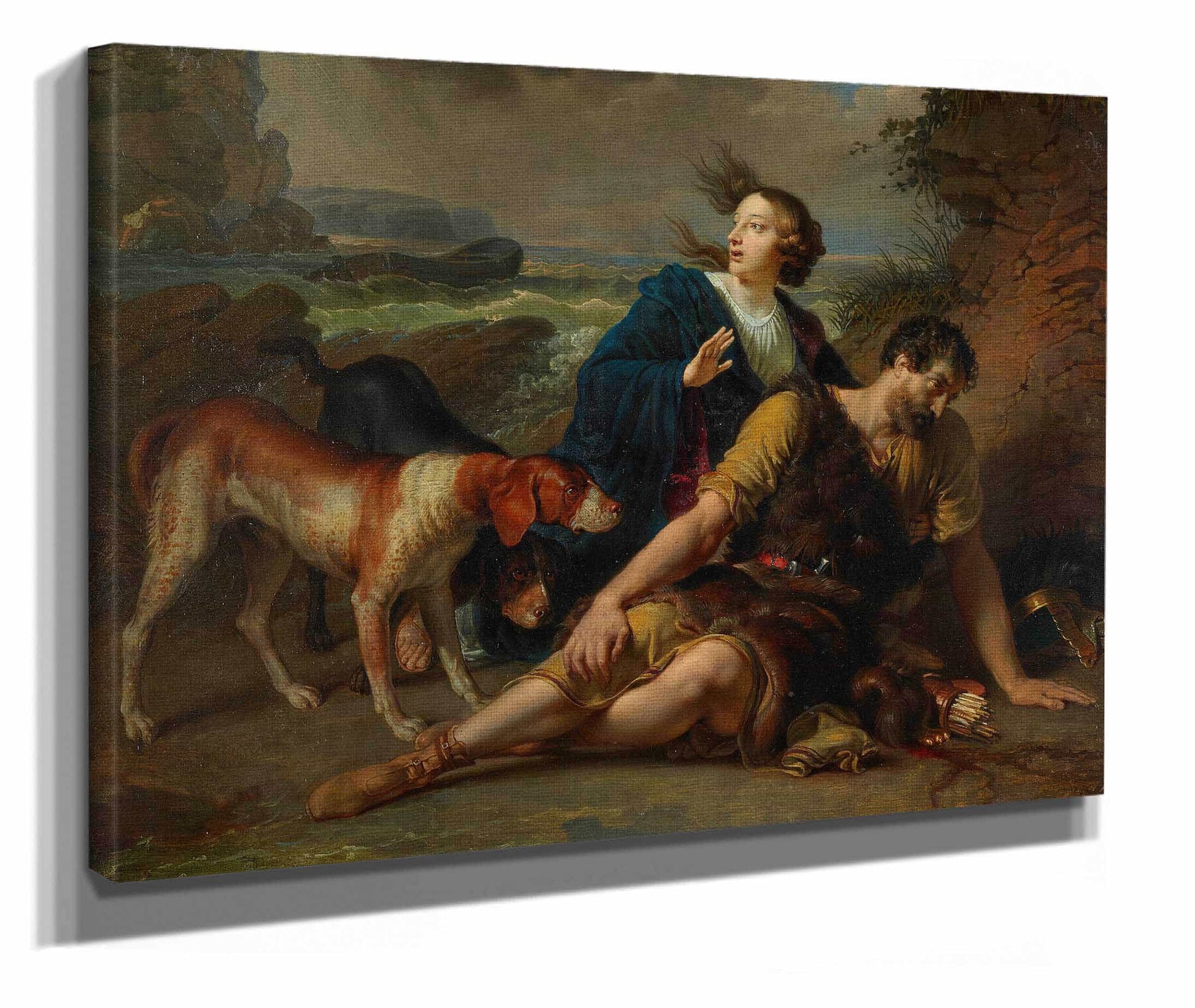 Arindal Und Daura by Johann Peter Krafft