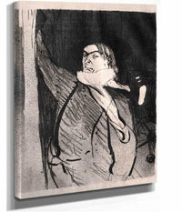 Aristide Bruant by Henri De Toulouse Lautrec