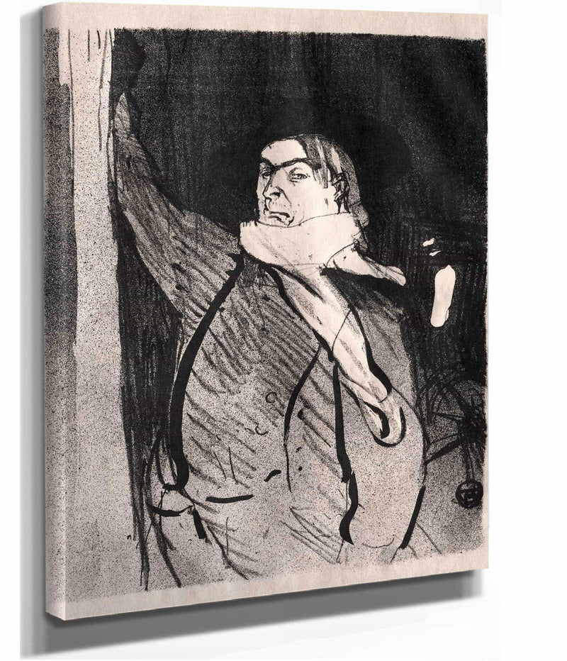 Aristide Bruant by Henri De Toulouse Lautrec