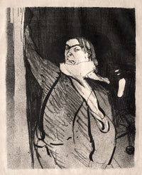Aristide Bruant by Henri De Toulouse Lautrec
