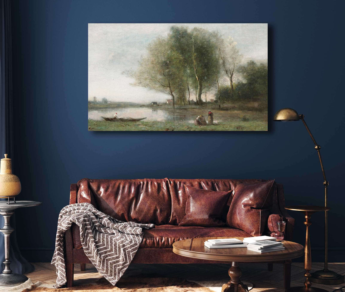 Arleux Du Nord by Jean Baptiste Camille Corot