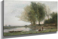 Arleux Du Nord by Jean Baptiste Camille Corot