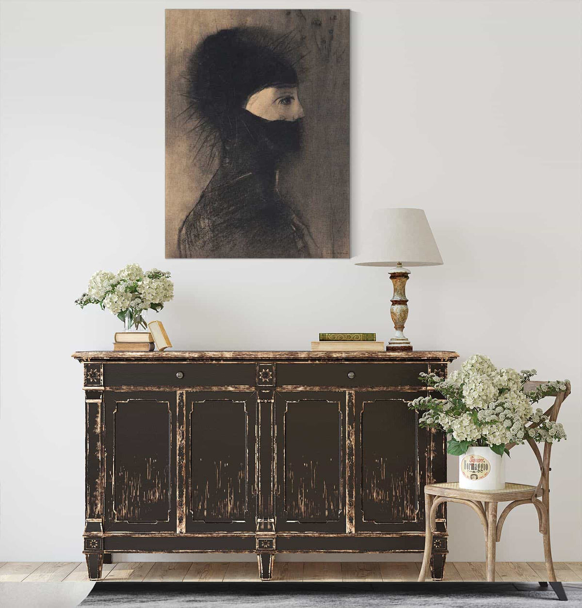 Armor by Odilon Redon