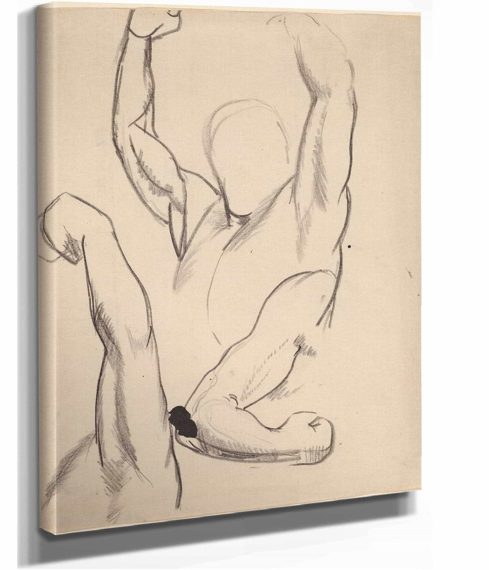 Arms Of A Boxer by George Wesley Bellows