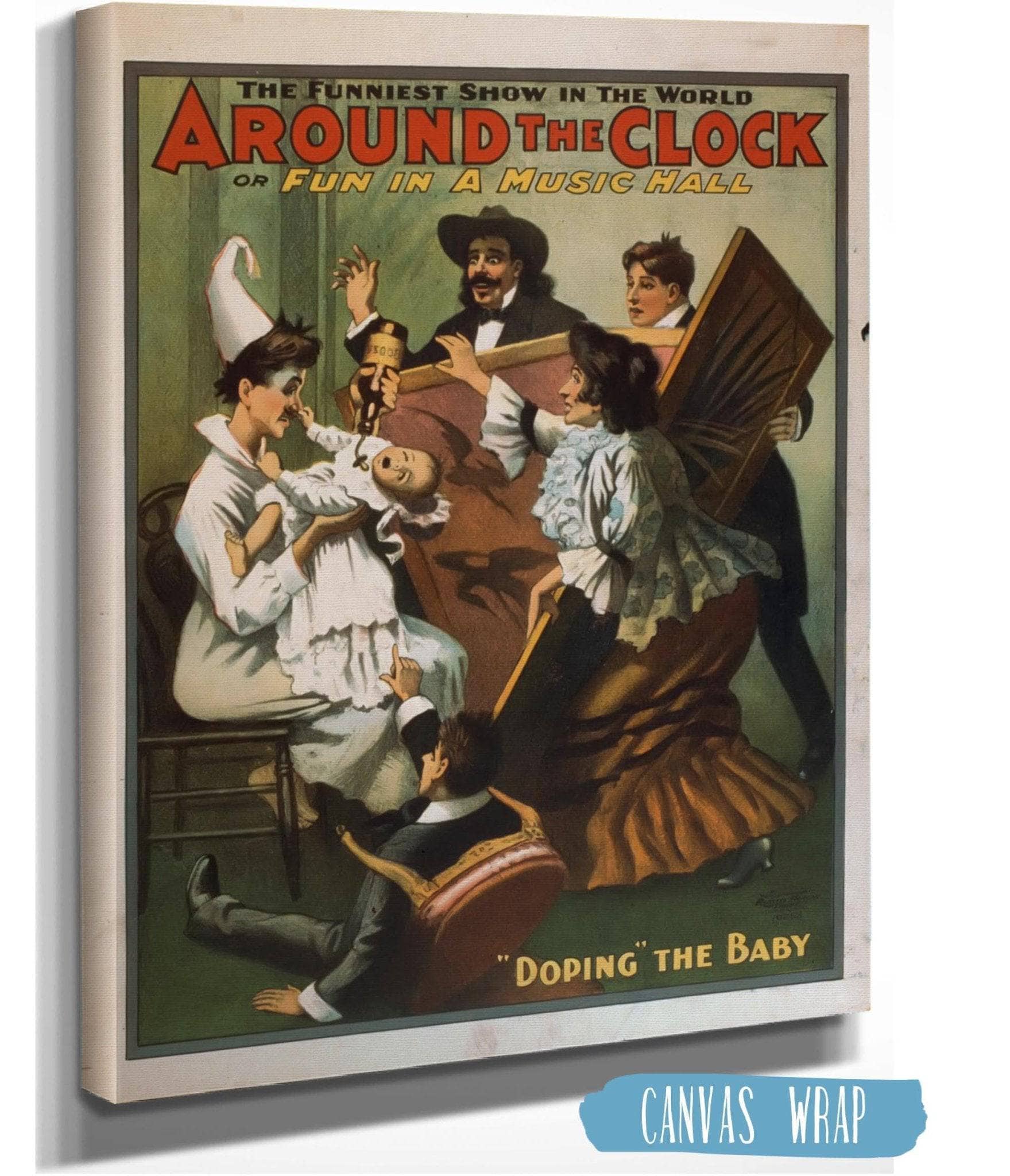 Around The Clock, Or Fun In A Music Hall The Funniest Show In The World