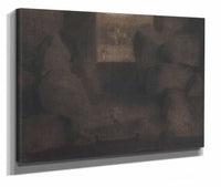 Arrival In A Dark Landscape  by Herbert Crowley