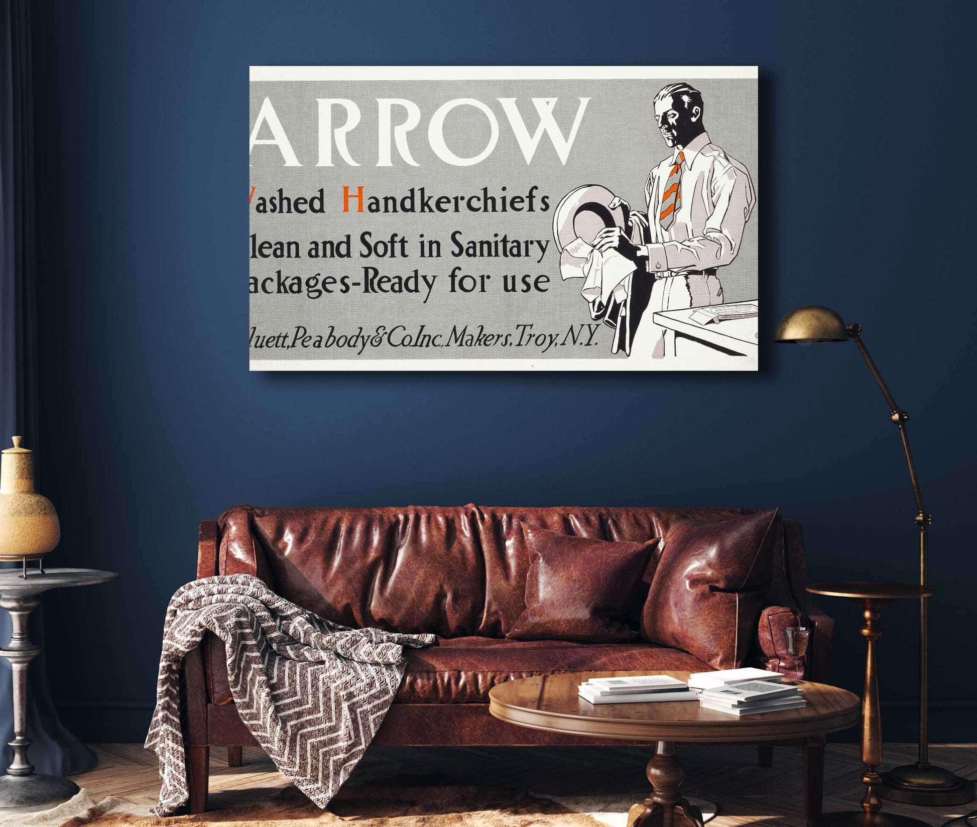 Arrow Washed Handkerchiefs by Edward Penfield