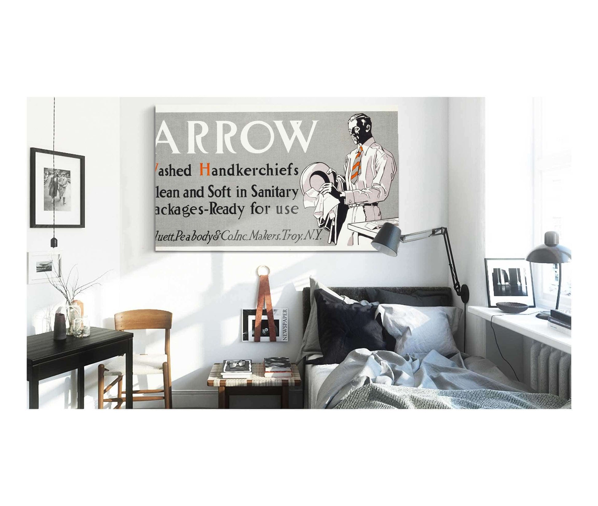 Arrow Washed Handkerchiefs by Edward Penfield