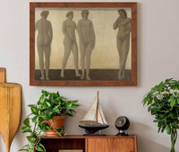 Artemis by Vilhelm Hammershoi