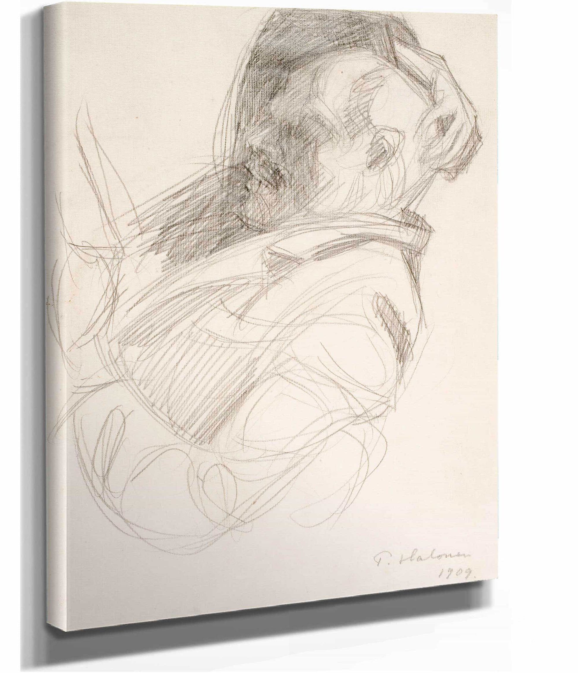 Arttu Reading by Pekka Halonen