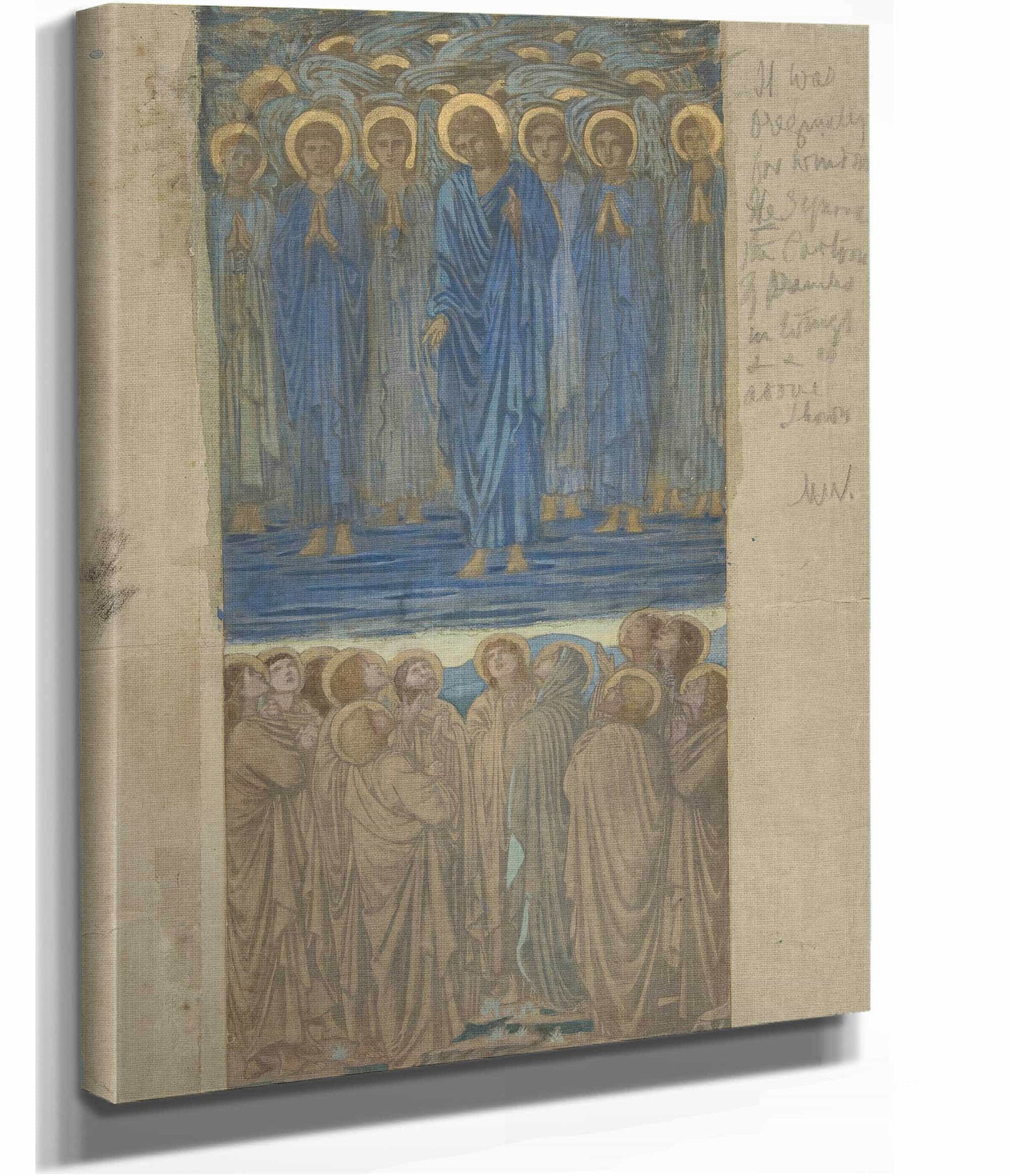 Ascension Of Christ   by Sir Edward Coley Burne Jones