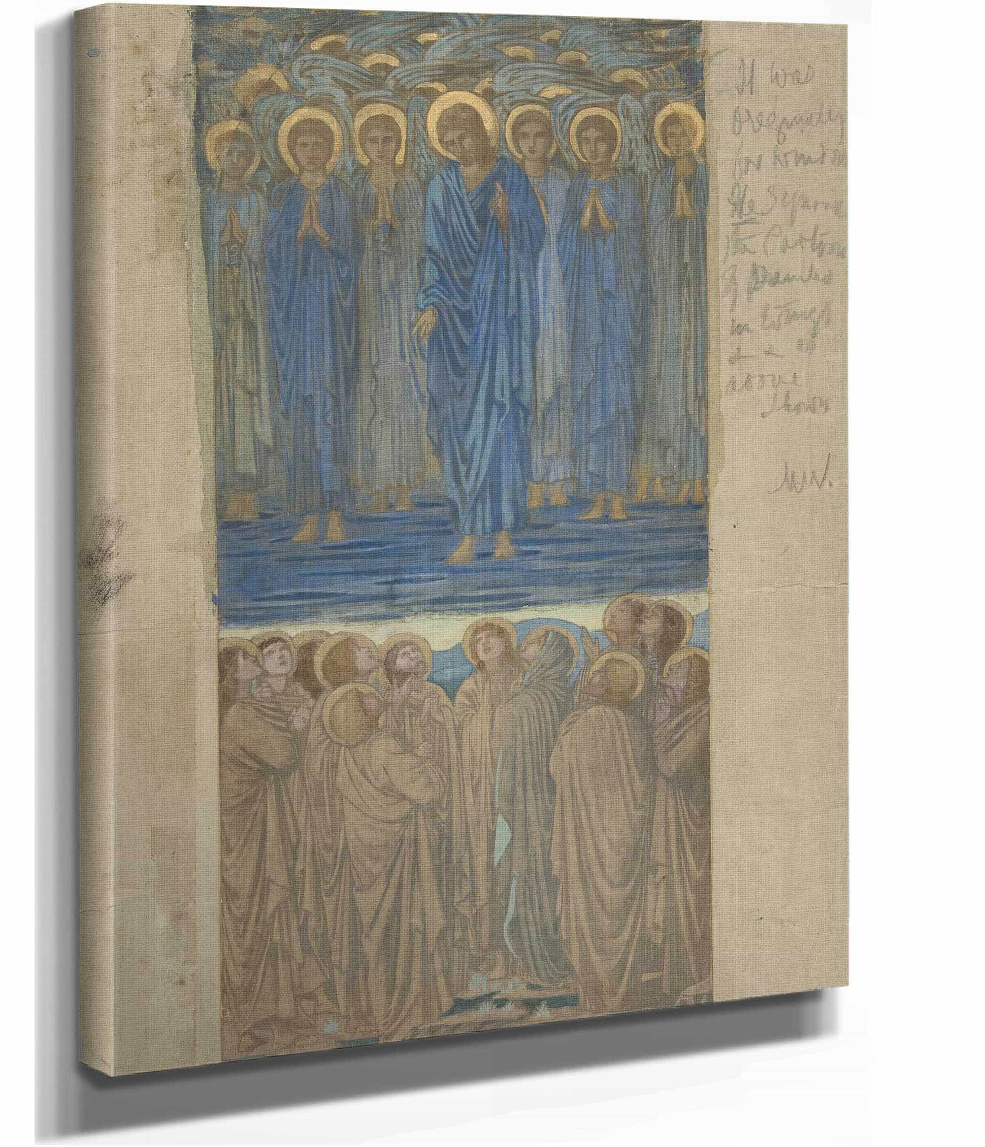 Ascension Of Christ   by Sir Edward Coley Burne Jones
