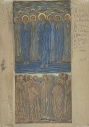 Ascension Of Christ   by Sir Edward Coley Burne Jones