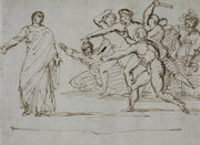 Assassination Of Tiberius by Theodore Gericault