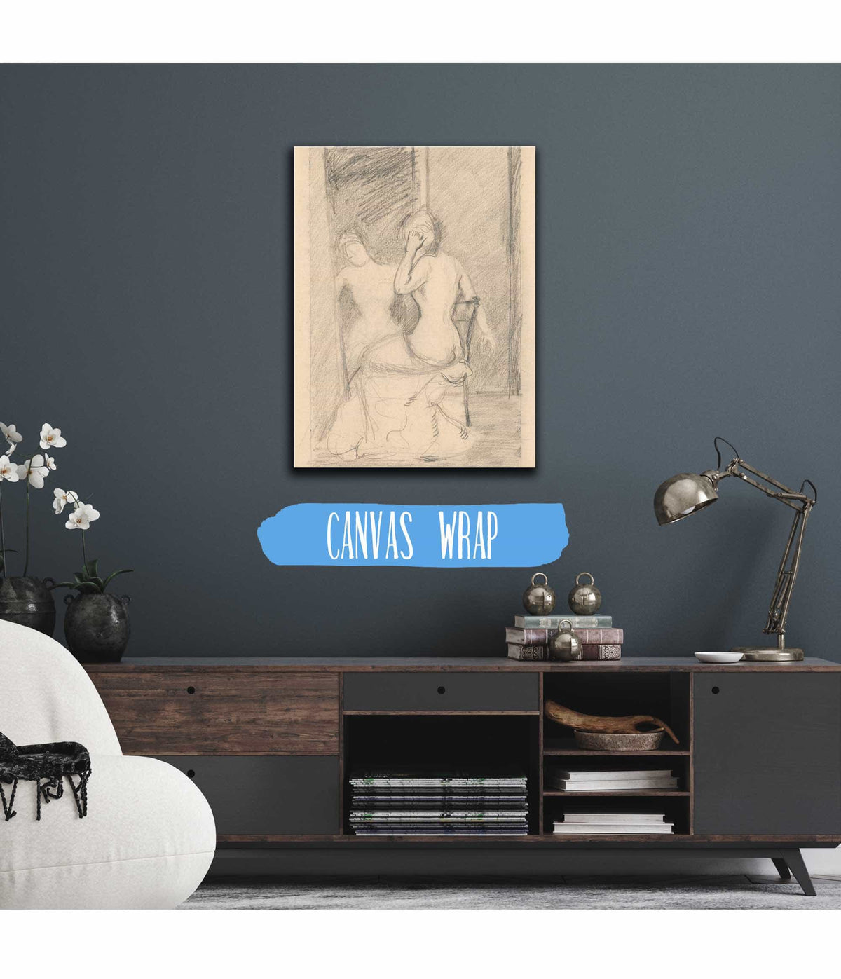 At A Mirror   by Cyprian Majernik