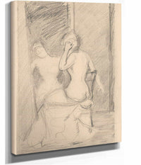 At A Mirror   by Cyprian Majernik