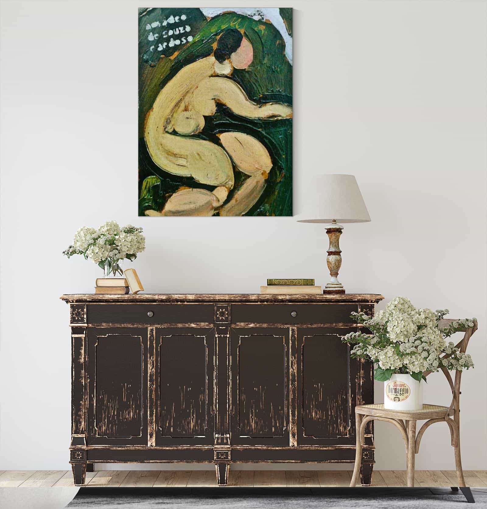 At Fresh Air Nude by Amadeo De Souza Cardoso