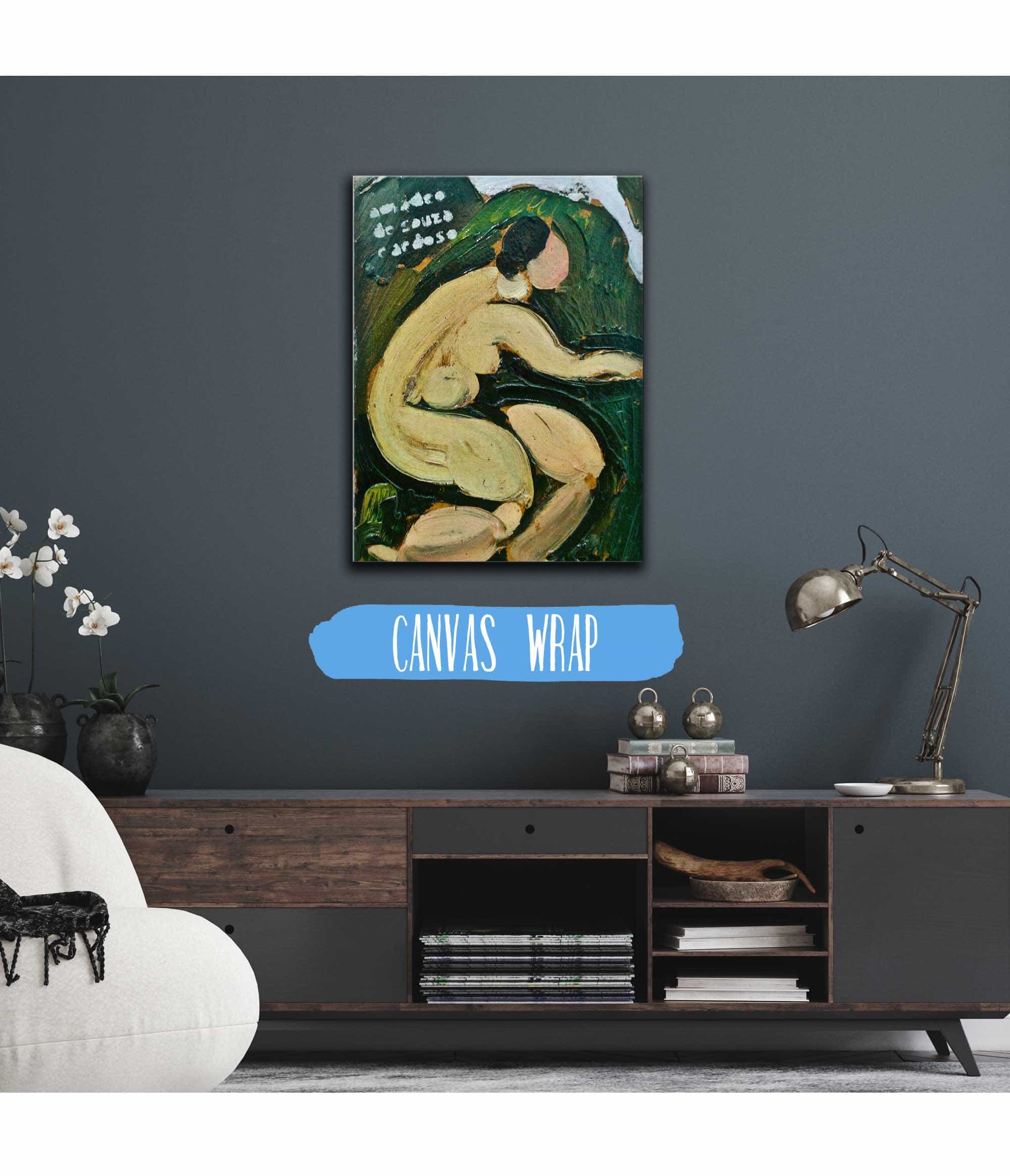 At Fresh Air Nude by Amadeo De Souza Cardoso