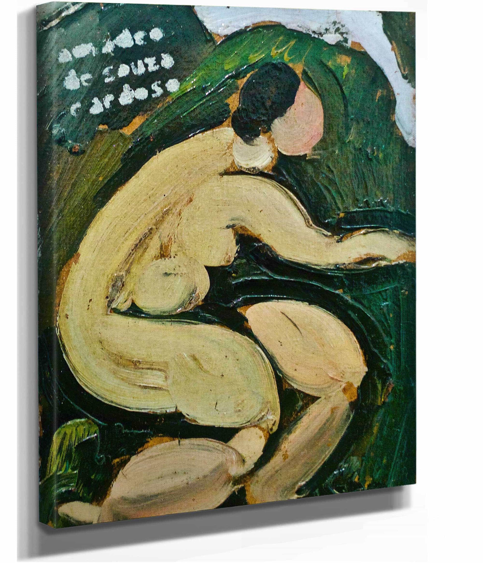 At Fresh Air Nude by Amadeo De Souza Cardoso