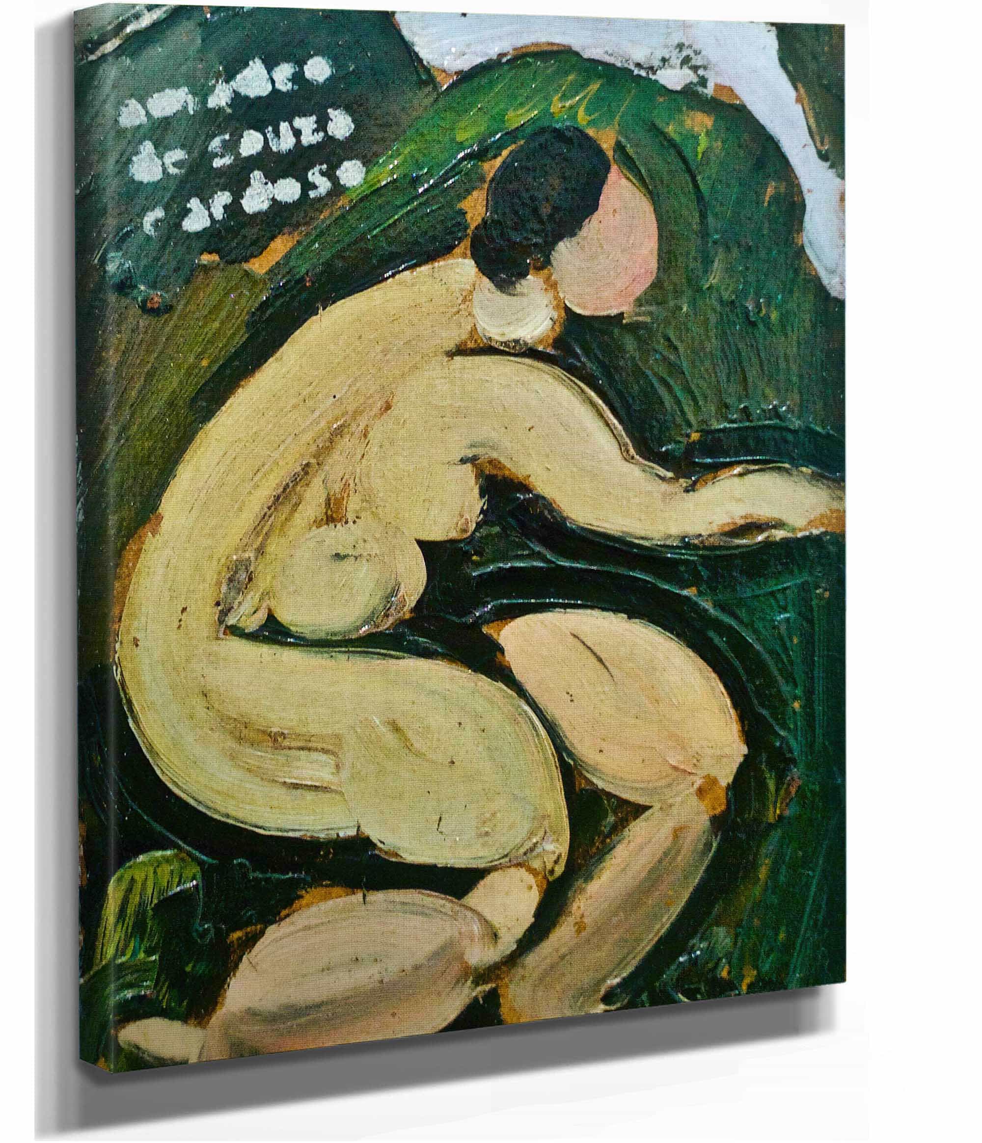 At Fresh Air Nude by Amadeo De Souza Cardoso
