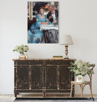 At Mouquins by William James Glackens