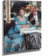 At Mouquins by William James Glackens