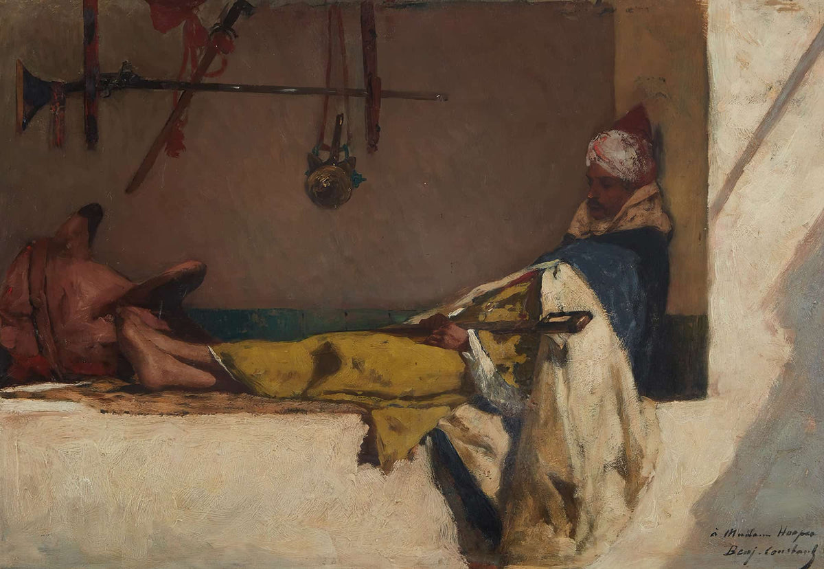 At Rest by Jean Joseph Benjamin Constant