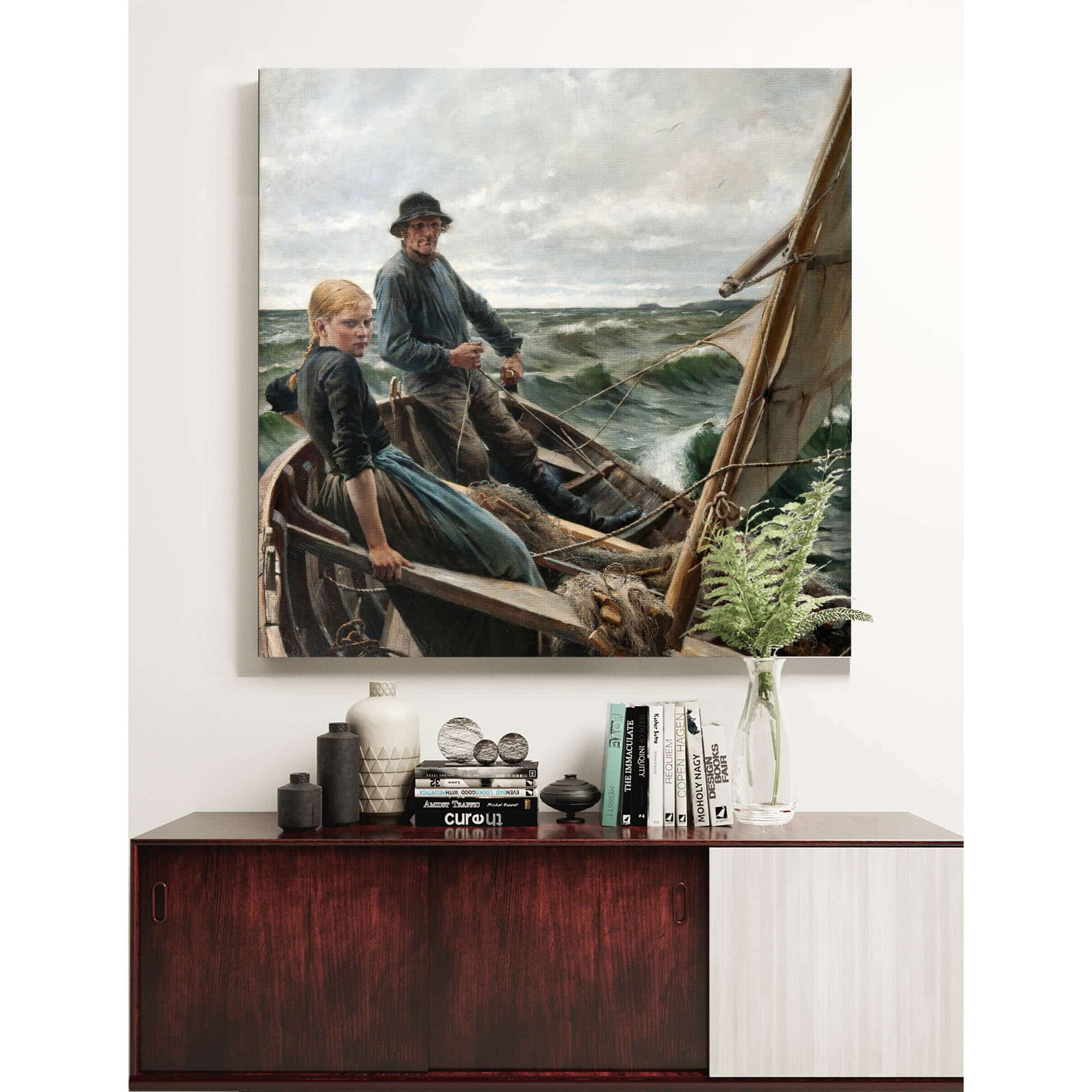 At Sea by Albert Edelfelt