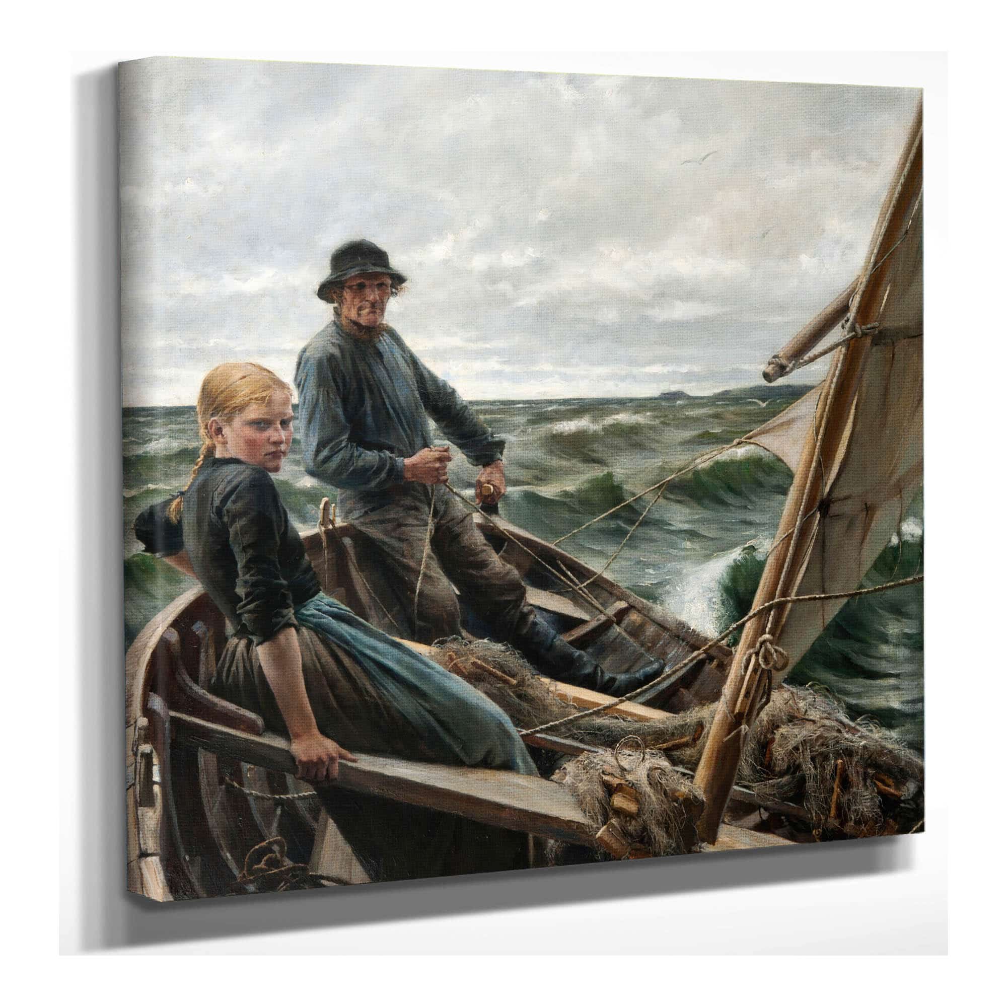 At Sea by Albert Edelfelt