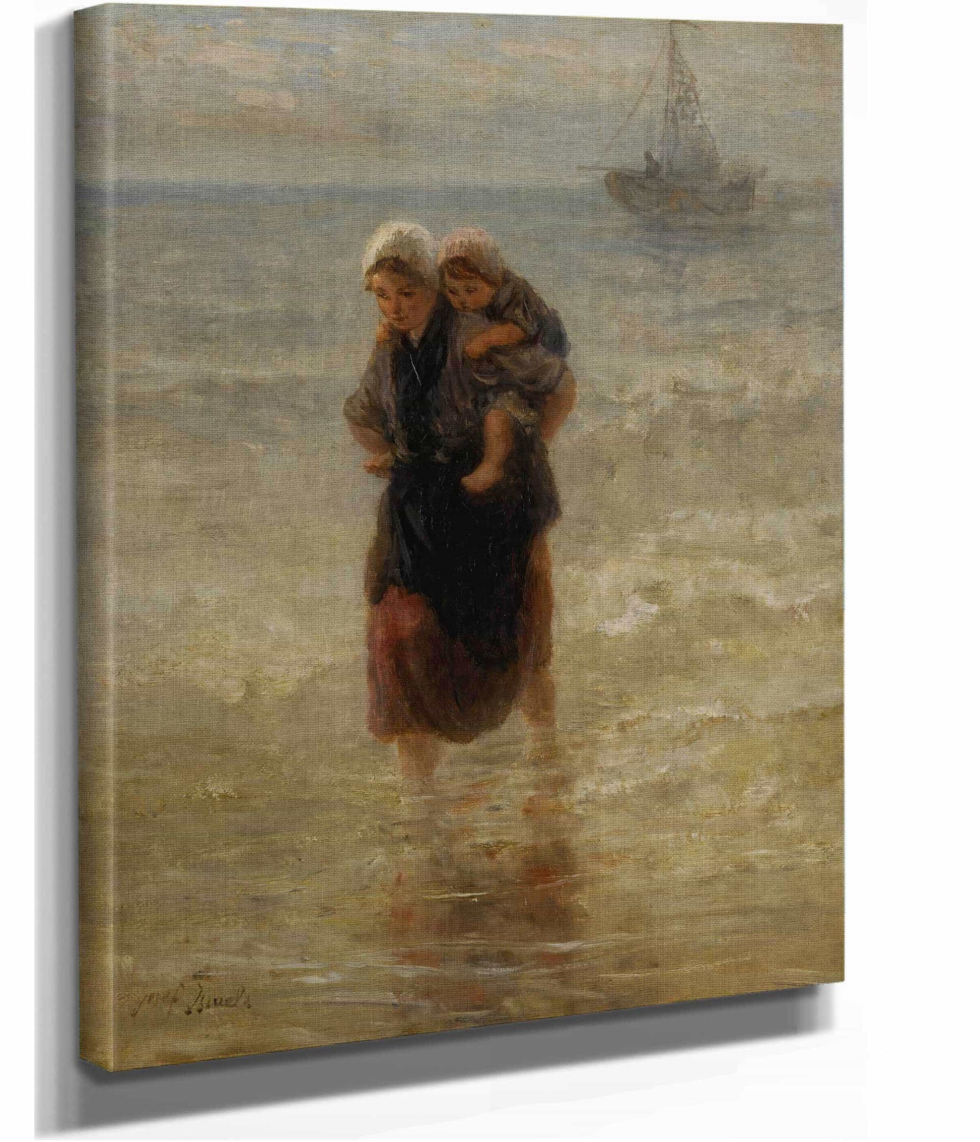 At Sea by Jozef Israels