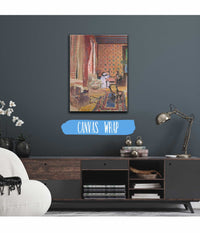 At The Board Game by Edouard Vuillard