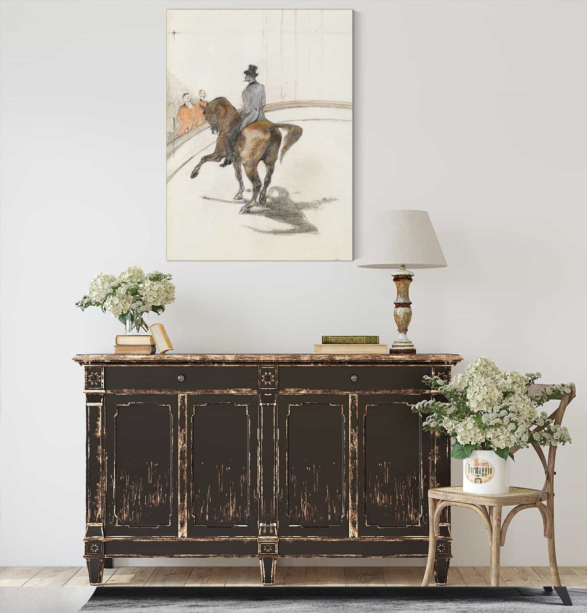 At The Circus The Spanish Walk Au Cirque Le Pas Espagnol by Henri De Toulouse Lautrec