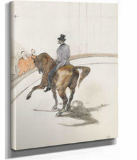 At The Circus The Spanish Walk Au Cirque Le Pas Espagnol by Henri De Toulouse Lautrec