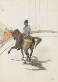 At The Circus The Spanish Walk Au Cirque Le Pas Espagnol by Henri De Toulouse Lautrec
