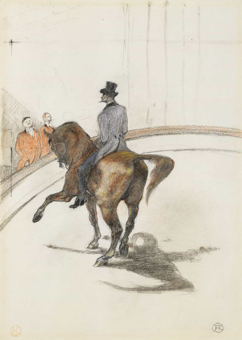 At The Circus The Spanish Walk Au Cirque Le Pas Espagnol by Henri De Toulouse Lautrec
