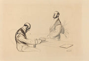 At The Conference Ii by Jean Louis Forain