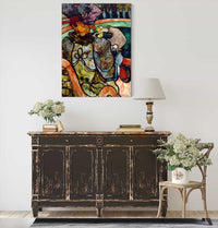 At The New Circus Papa Chrysanthemum by Henri De Toulouse Lautrec