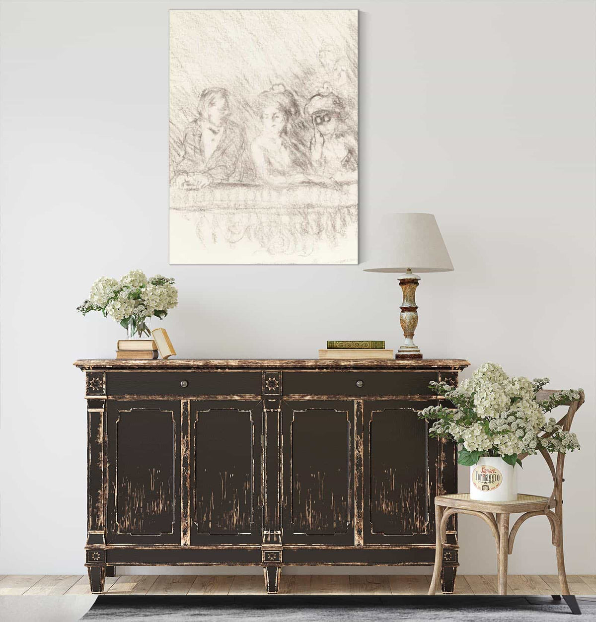 At The Opera by Robert Henri