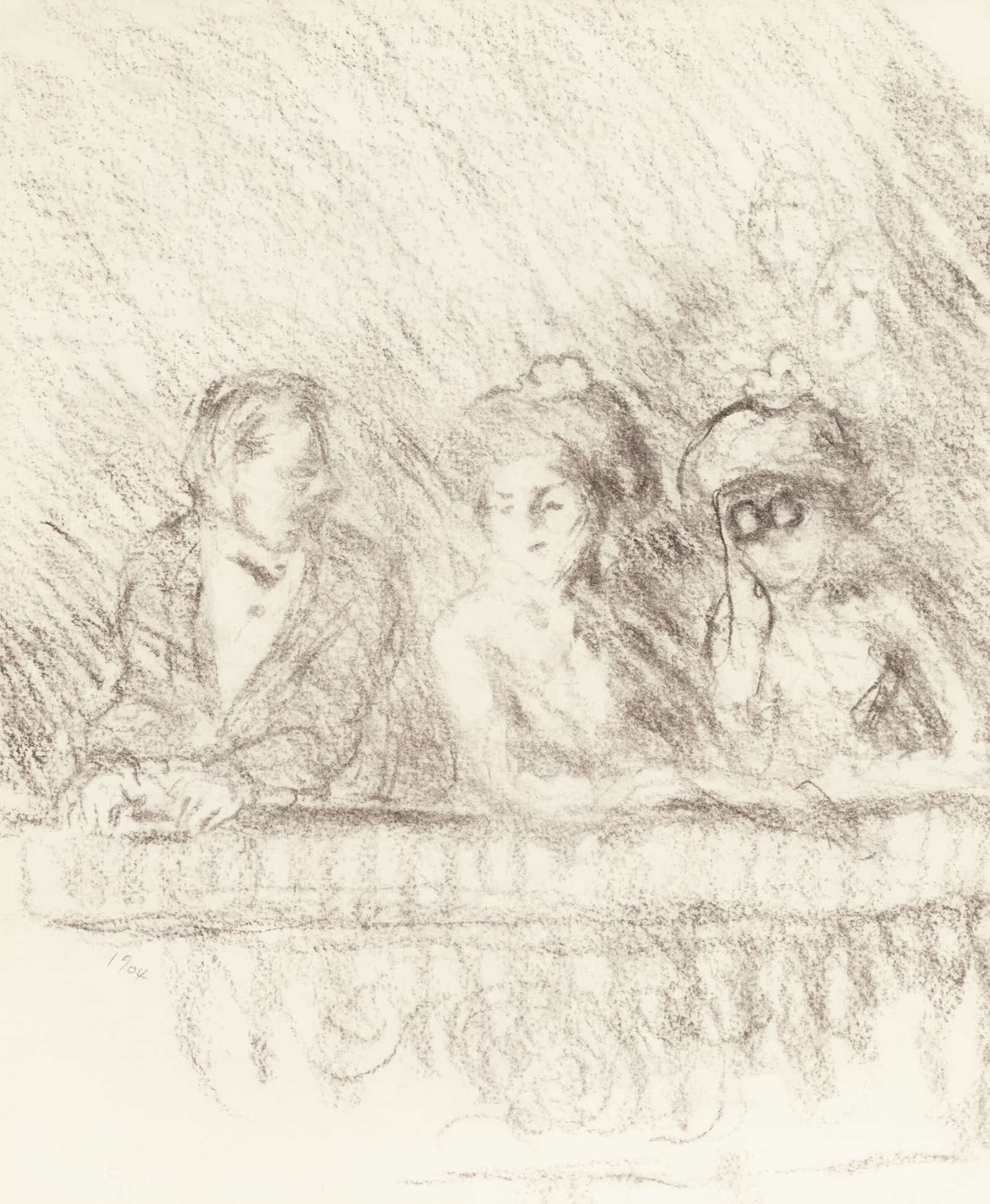 At The Opera by Robert Henri