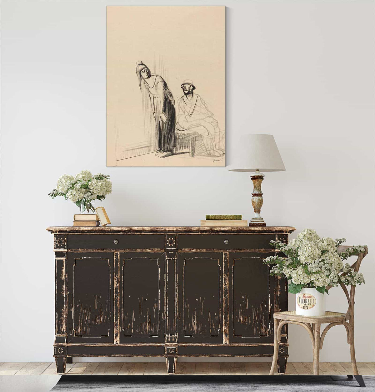 At The Peace Conference by Jean Louis Forain