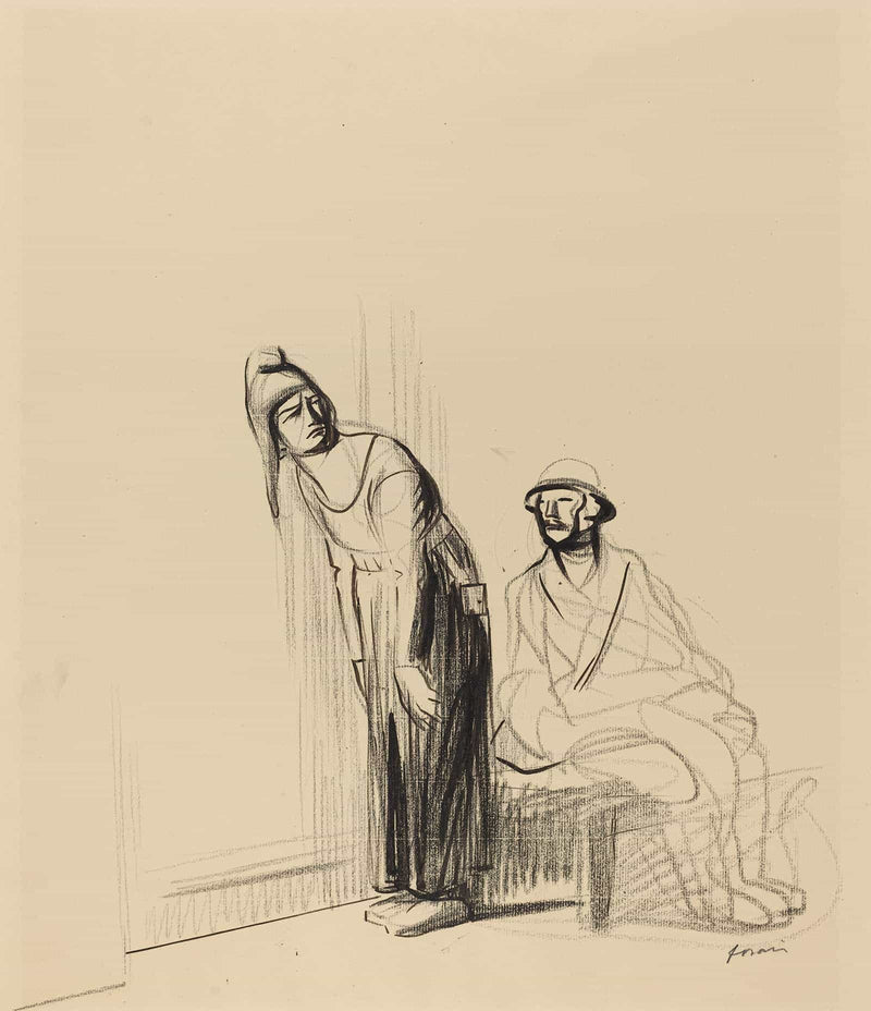 At The Peace Conference by Jean Louis Forain