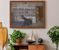 At The Revue Blanche Portrait Of Felix Feneon by Edouard Vuillard