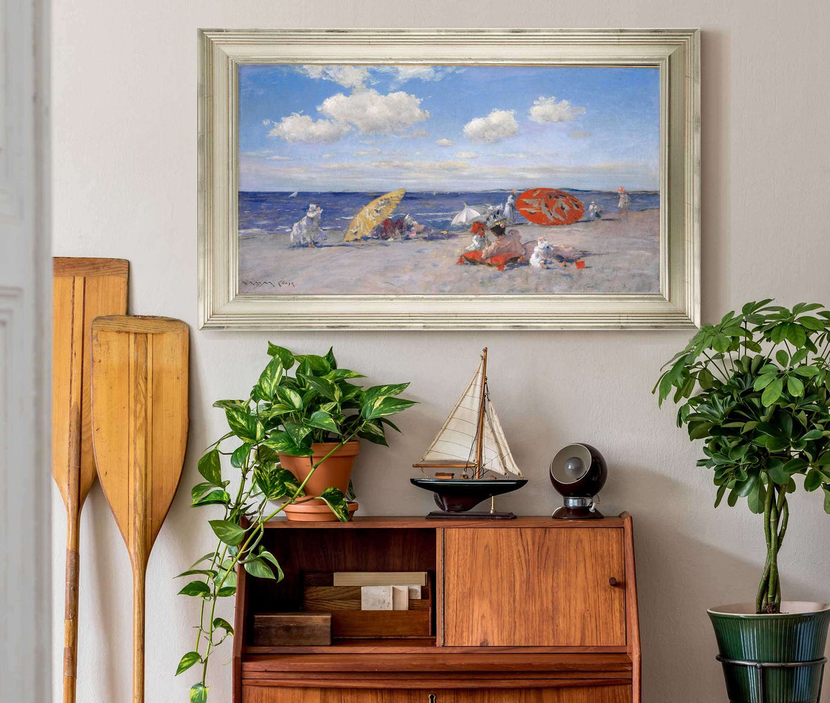 At The Seaside by William Merritt Chase