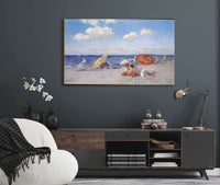 At The Seaside by William Merritt Chase