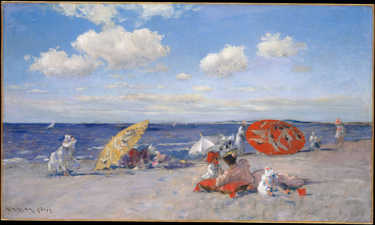 At The Seaside by William Merritt Chase