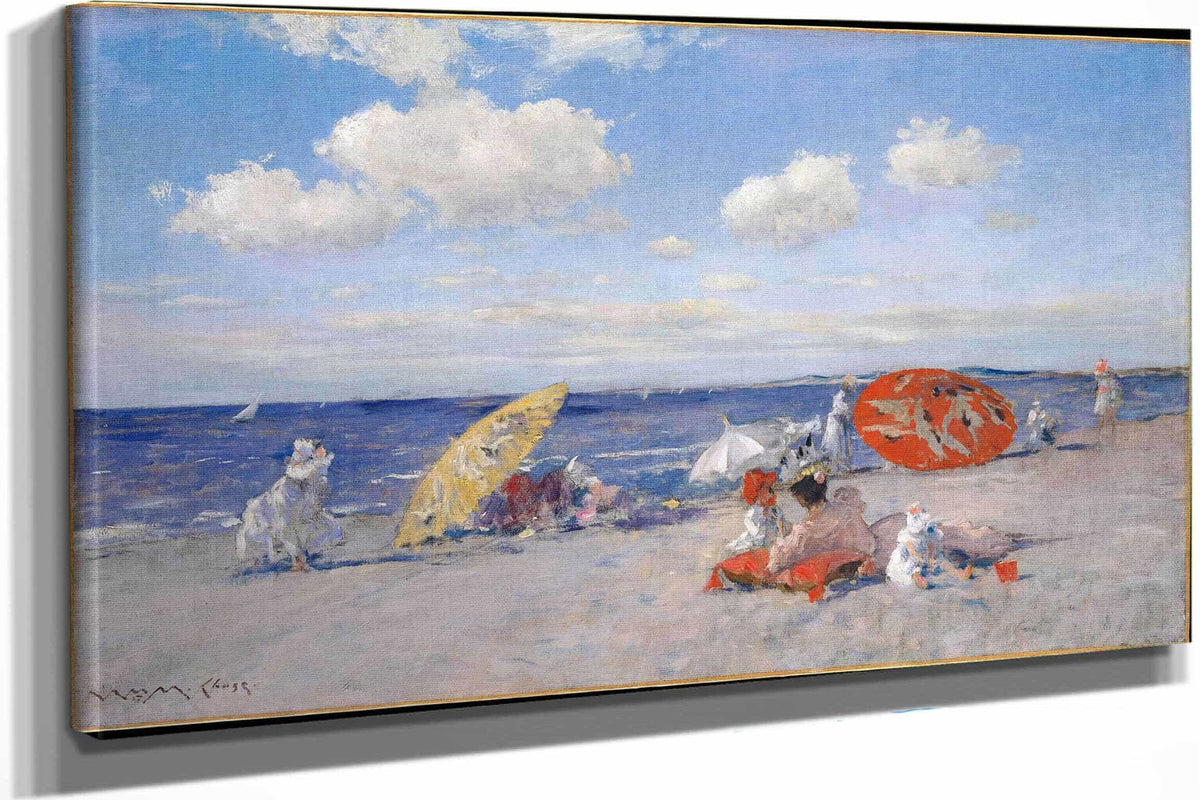 At The Seaside by William Merritt Chase