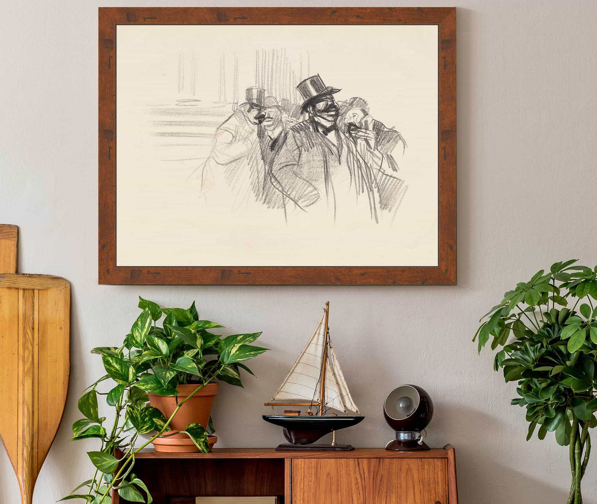 At The Stock Exchange by Jean Louis Forain