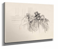 At The Stock Exchange by Jean Louis Forain