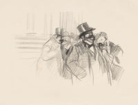 At The Stock Exchange by Jean Louis Forain