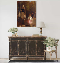 At The Well by John George Brown